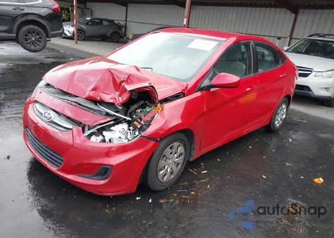 2017 Hyundai Accent Se из США, поврежденный, VIN KMHCT4AE2HU312116